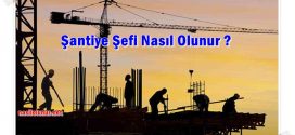 Şantiye Şefi Nasıl Olunur ? Şantiye Şefi Nasıl Olunur ? Kariyer sitelerinde bulunan iş ilanları içerisin de önemli bir yer alan şantiye şefleri genellikle inşaat mühendisi ya da mimarlar için verilen ilanlar olarak kabul görmektedir. Bu şekilde olmasının sebebi ise “Şantiye Şefliği” ünvanının Resmi Gazete’de mühendis ve mimar diplomasına sahip kişi olarak tanımlanmış olmasıdır.Şantiye Şefliğinin, Resmi Gazete’de nasıl tanımlandığına geçmeden önce Şantiye Şefinin görevlerini açıklamaya çalışalım. Şantiye Şefleri, bir yapının inşaatı sırasında yönetim, mühendislik ve organizasyon işlerinden sorumludur. Şantiye şefi elemanı olarak çalışanlar, ruhsata uygun bir yapı inşa etmek için gereken organizasyonu yapmakla sorumludurlar. İnşaatın prosedürlere uygun olarak tamamlanması için gereken tüm önlemleri almak, işleri bu prosedür doğrultusunda tamamlatmak, şantiye şefinin görevleri arasında yer alır.